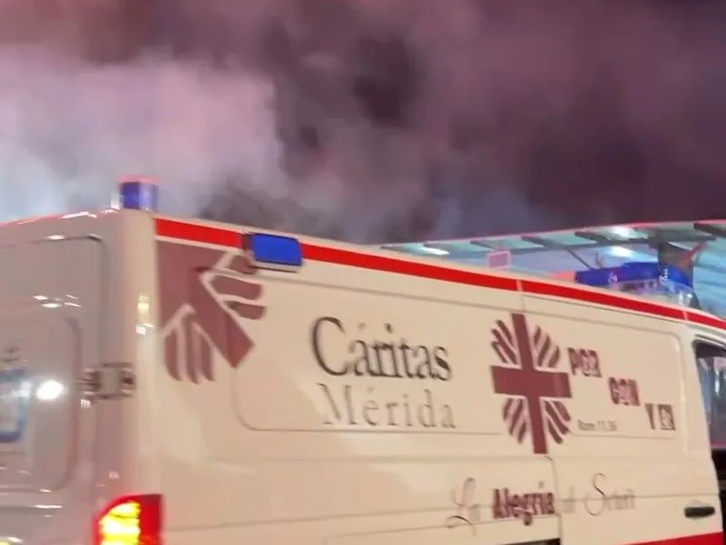Nueva ambulancia de Cáritas Mérida