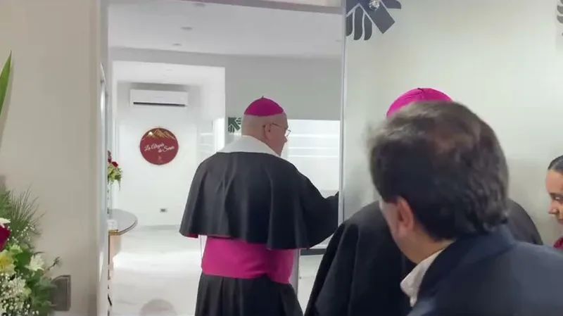 Bendición de las nuevas instalaciones
